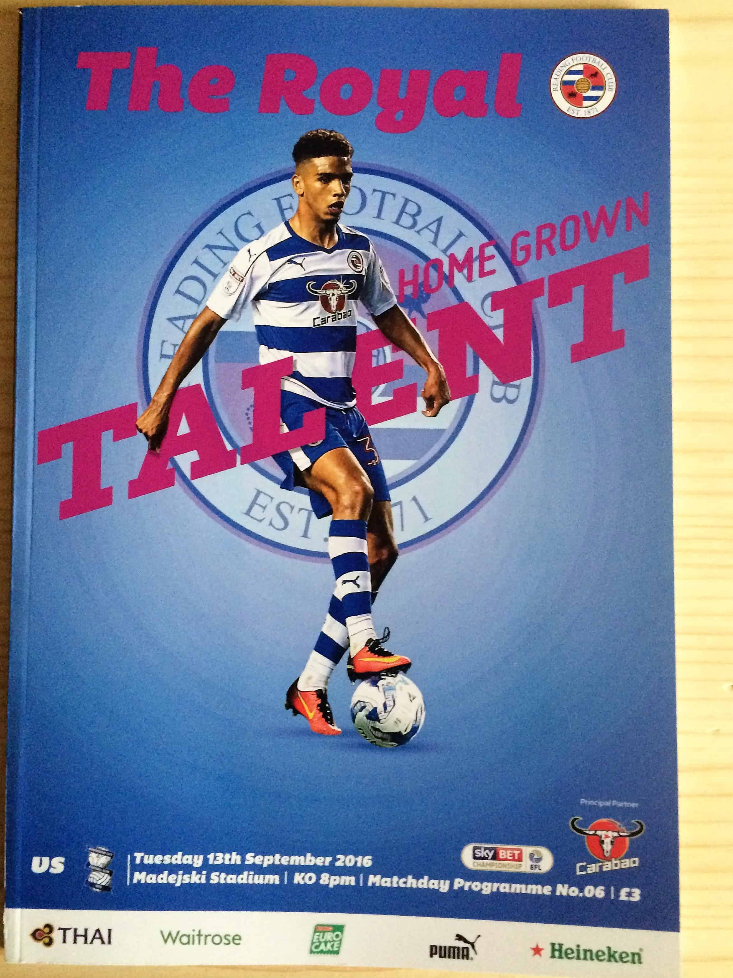 Reading FC v Birmingham City FC